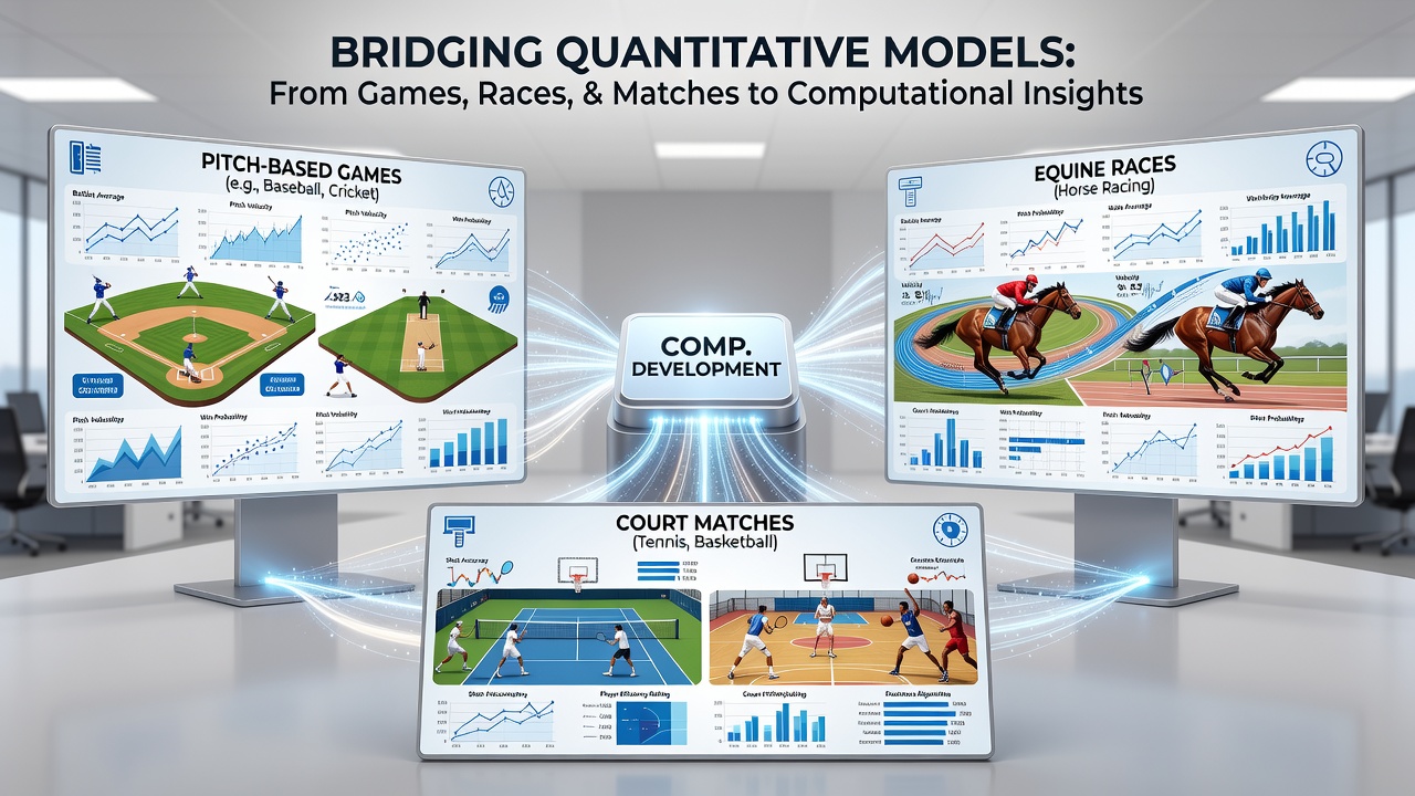 Data visualization showing risk distribution models across multiple sports