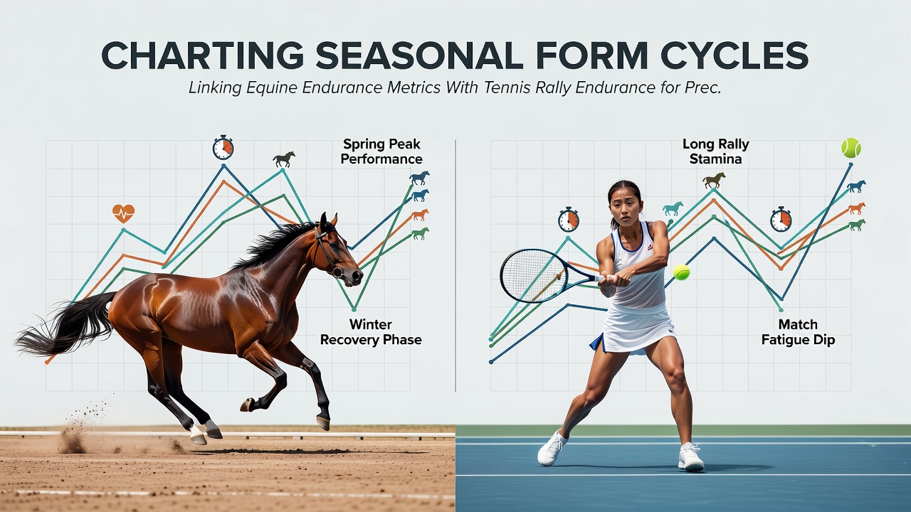 Tennis rally endurance metrics overlaid with equine performance cycles for betting analysis