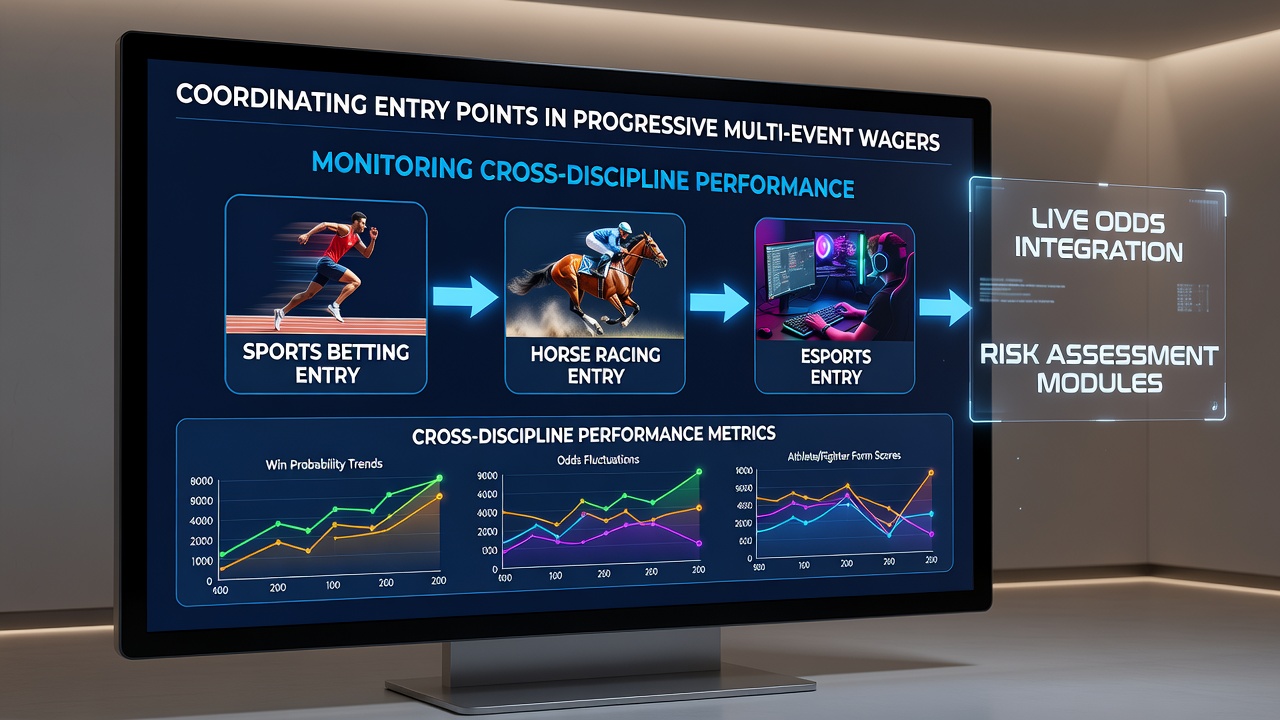 Chart illustrating real-time cross-discipline data feeds linking tennis momentum, football possession and horse racing sectional times