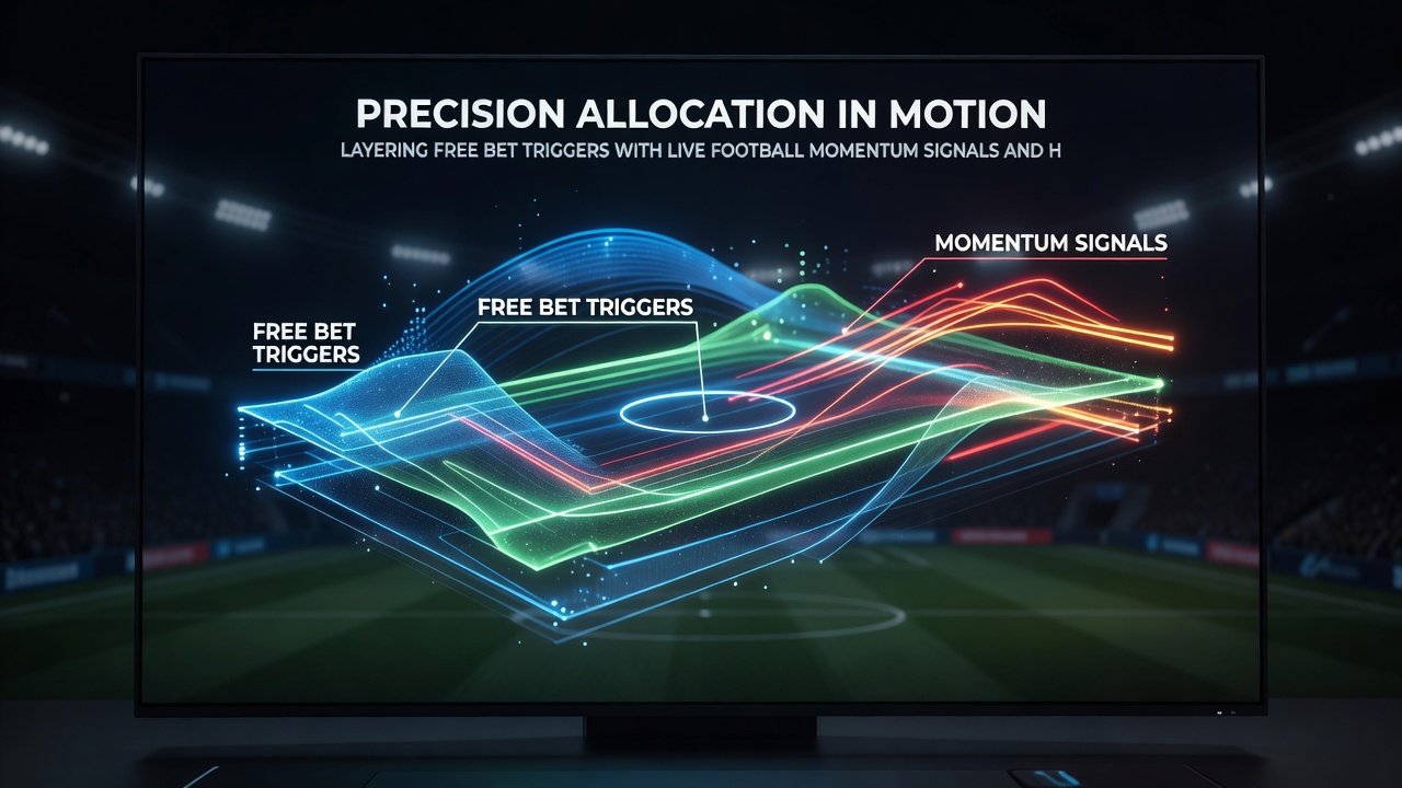 Diagram depicting value filter overlays on horse racing odds alongside football momentum charts for accumulator planning